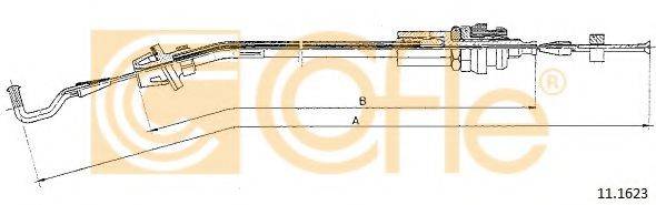 Тросик газу COFLE 11.1623