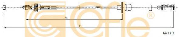 Тросик газу COFLE 1403.7