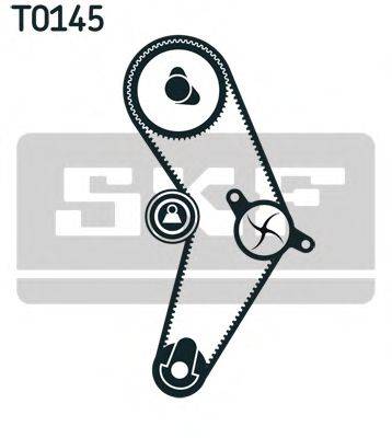 Водяний насос + комплект зубчастого ременя SKF VKMC 02203