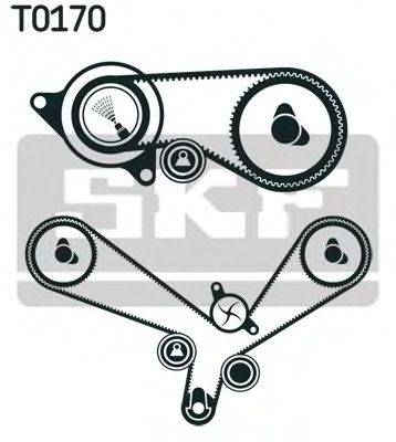 Комплект ременя ГРМ SKF VKMA 01152