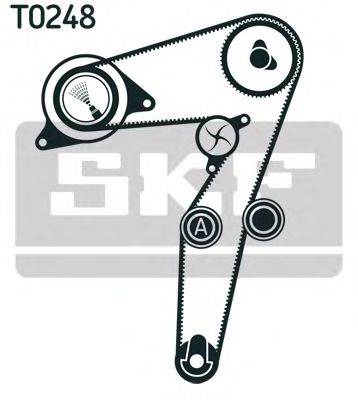 Водяний насос + комплект зубчастого ременя SKF VKMC 02195-2