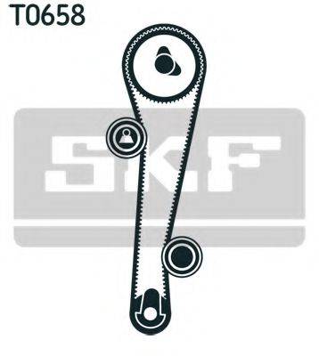 Комплект ременя ГРМ SKF VKMA 95656