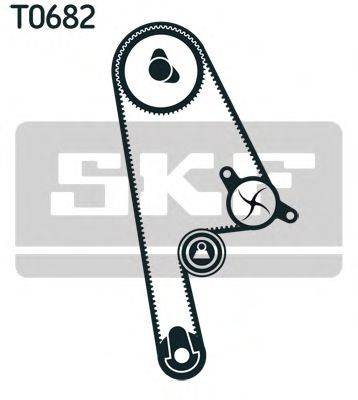 Комплект ременя ГРМ SKF VKMA 93006