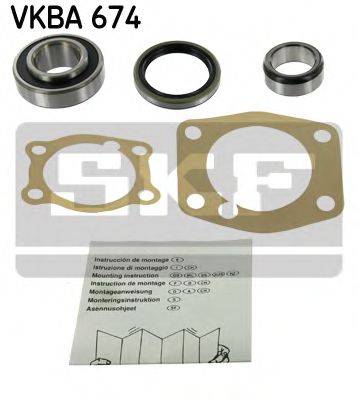 Комплект підшипника ступиці колеса SKF VKBA 674