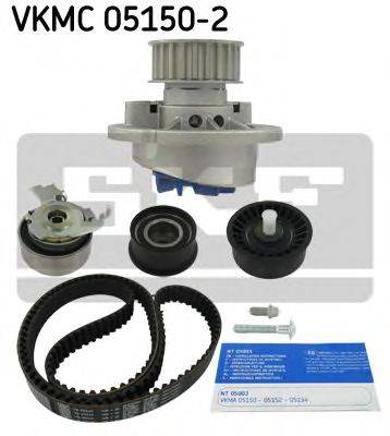 Водяний насос + комплект зубчастого ременя SKF VKMC 05150-2