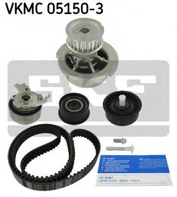 Водяний насос + комплект зубчастого ременя SKF VKMC 05150-3