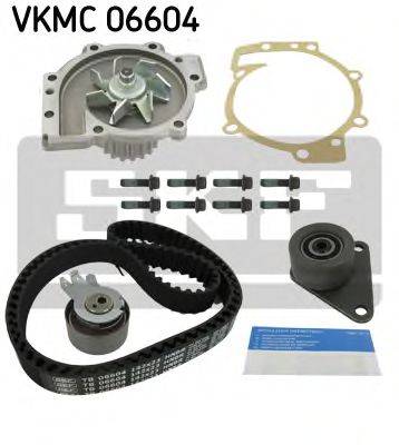 Водяний насос + комплект зубчастого ременя SKF VKMC 06604