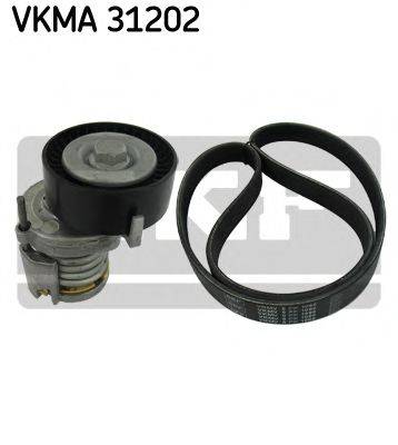 Полікліновий ремінний комплект SKF VKMA 31202