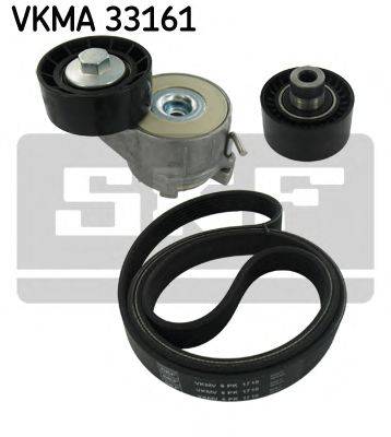 Полікліновий ремінний комплект SKF VKMA 33161