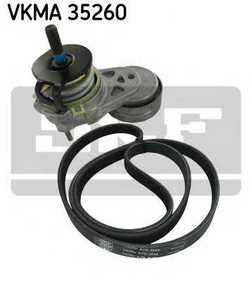 Полікліновий ремінний комплект SKF VKMA 35260