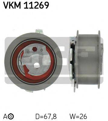 Натяжний ролик, ремінь ГРМ SKF VKM 11269