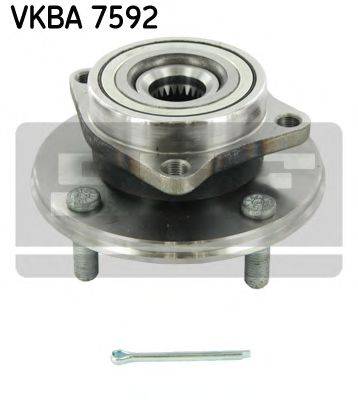 Комплект підшипника ступиці колеса SKF VKBA 7592