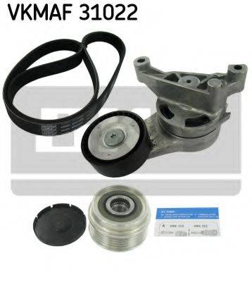 Полікліновий ремінний комплект SKF VKMAF 31022