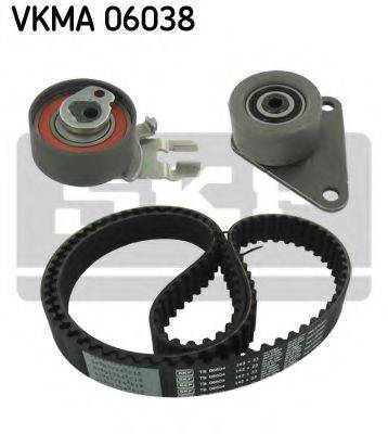 Комплект ременя ГРМ SKF VKMA 06038