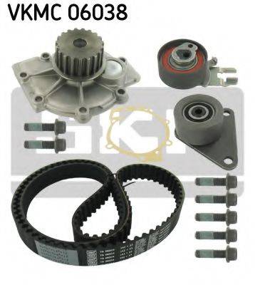 Водяний насос + комплект зубчастого ременя SKF VKMC 06038