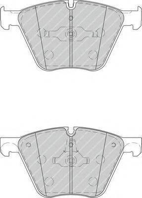 Комплект гальмівних колодок, дискове гальмо FERODO FDB4258
