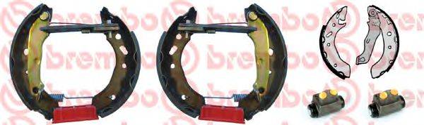 Комплект гальмівних колодок BREMBO K 24 056