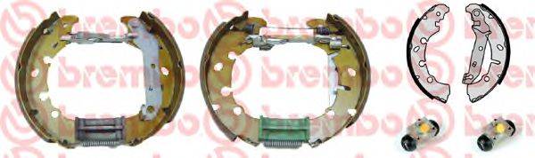 Комплект гальмівних колодок BREMBO K 24 061