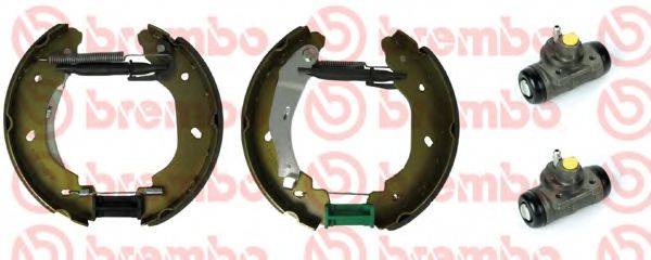 Комплект гальмівних колодок BREMBO K 24 068