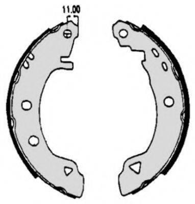 Комплект гальмівних колодок BREMBO S 23 508