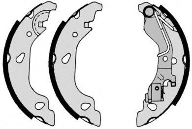 Комплект гальмівних колодок BREMBO S 23 521