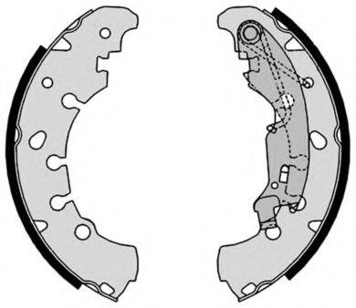 Комплект гальмівних колодок BREMBO S 23 530