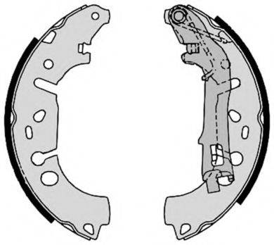 Комплект гальмівних колодок BREMBO S 23 531