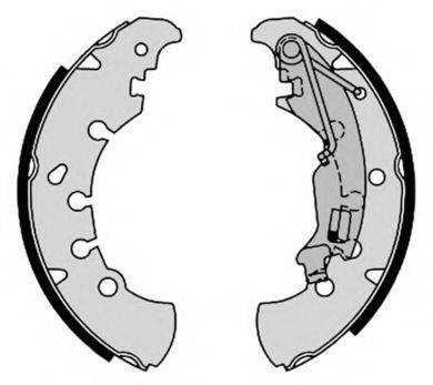 Комплект гальмівних колодок BREMBO S 23 555