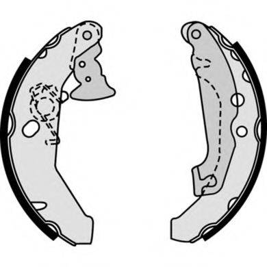 Комплект гальмівних колодок BREMBO S 24 518