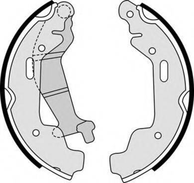 Комплект гальмівних колодок BREMBO S 59 516