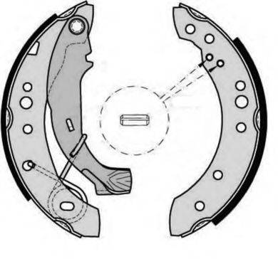 Комплект гальмівних колодок BREMBO S 61 526