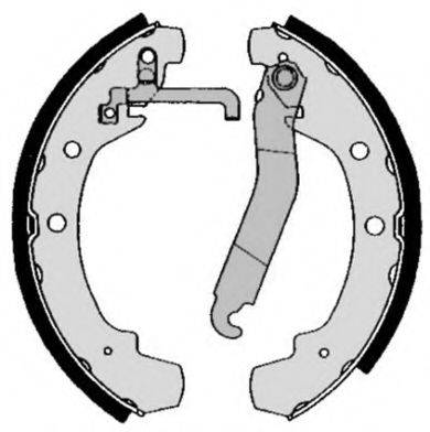 Комплект гальмівних колодок BREMBO S 85 510