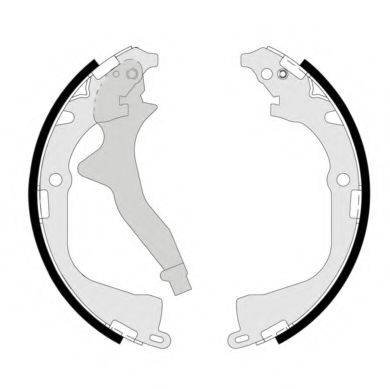 Комплект гальмівних колодок BREMBO S 85 542