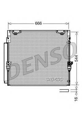 Конденсатор, кондиціонер DENSO DCN50036