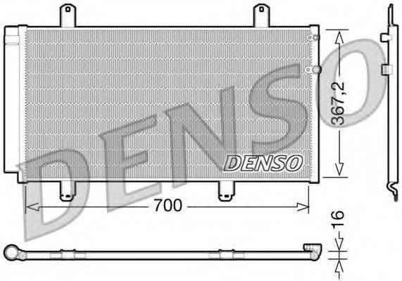 Конденсатор, кондиціонер DENSO DCN51004