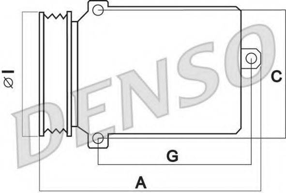 Компресор, кондиціонер DENSO DCP02015